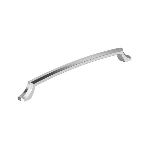 Amerock, Bellamy, 10 1/16" (256mm) Curved Pull, Polished Chrome Amerock, Bellamy, 10 1/16" (256mm) Curved Pull, Polished Chrome