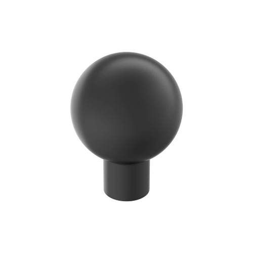 Amerock, Coble, 1 1/8" Round Knob, Matte Black Amerock, Coble, 1 1/8" Round Knob, Matte Black