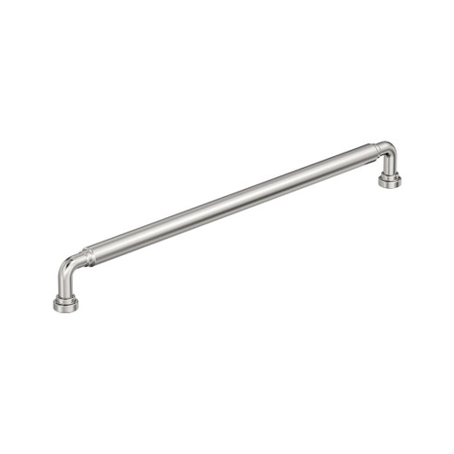 Amerock, Coble, 12 5/8" (320mm) Straight Pull, Polished Nickel Amerock, Coble, 12 5/8" (320mm) Straight Pull, Polished Nickel