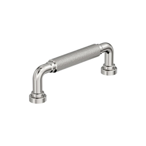 Amerock, Collet, 3 3/4" (96mm) Straight Pull, Polished Nickel Amerock, Collet, 3 3/4" (96mm) Straight Pull, Polished Nickel
