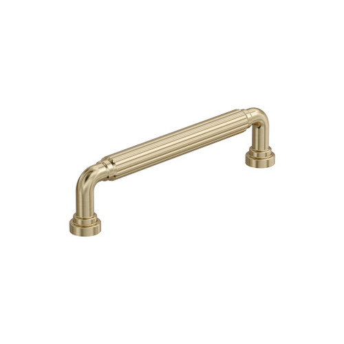 Amerock, Cowrie, 5 1/16" (128mm) Straight Pull, Golden Champagne