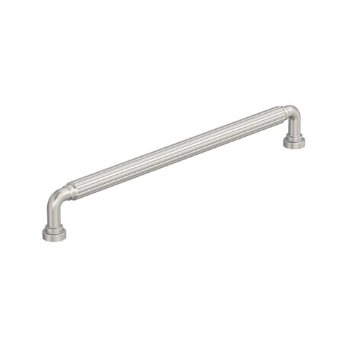 Amerock, Cowrie, 10 1/16" (256mm) Straight Pull, Satin Nickel