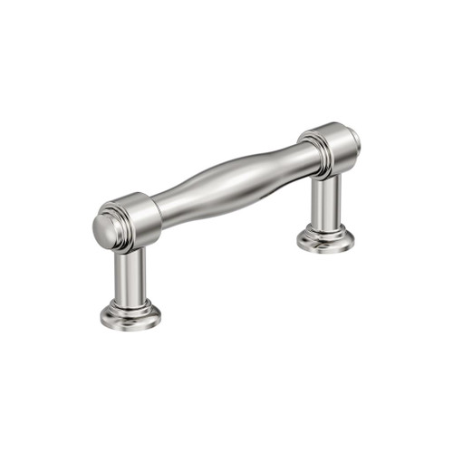 Amerock, Enlivity, 3" (76mm) Straight Pull, Polished Nickel
