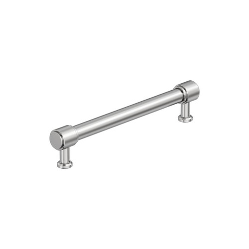 Amerock, Faircrest, 6 5/16" (160mm) Straight Pull, Polished Chrome Amerock, Faircrest, 6 5/16" (160mm) Straight Pull, Polished Chrome