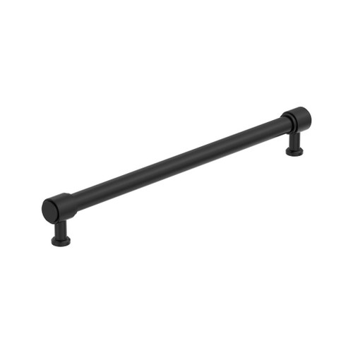 Amerock, Faircrest, 10 1/16" (256mm) Straight Pull, Matte Black