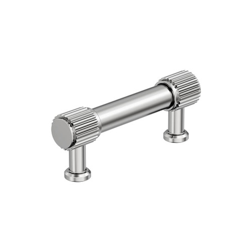 Amerock, Farewind, 3" (76mm) Straight Pull, Polished Nickel