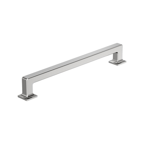 Amerock, Lintel, 12" (305mm) Straight Appliance Pull, Polished Chrome Amerock, Lintel, 12" (305mm) Straight Appliance Pull, Polished Chrome