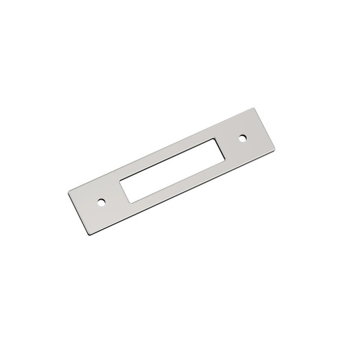 Amerock, Medora, 3 3/4" (96mm) Pull Backplate, Polished Nickel
