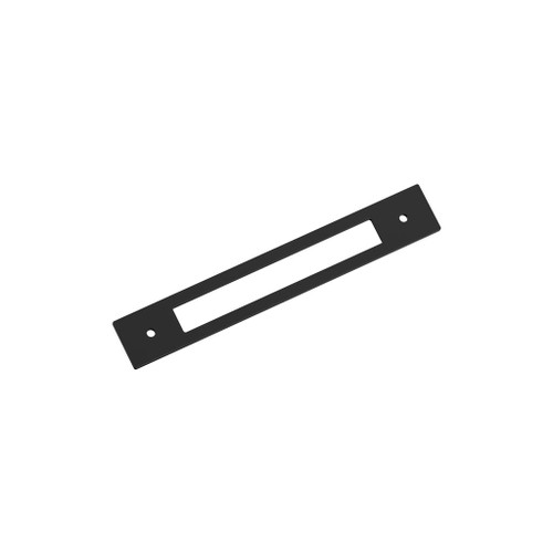 Amerock, Medora, 6 5/16" (160mm) Pull Backplate, Matte Black