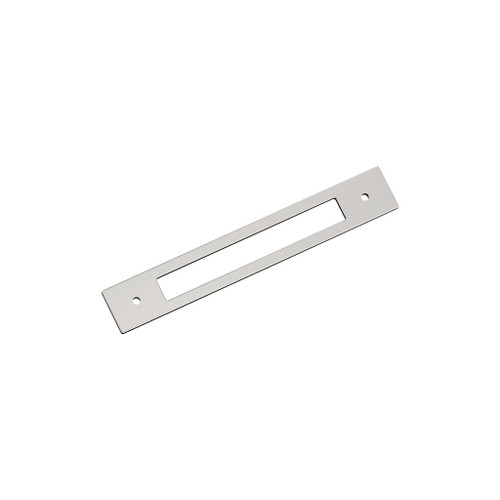 Amerock, Medora, 6 5/16" (160mm) Pull Backplate, Polished Nickel