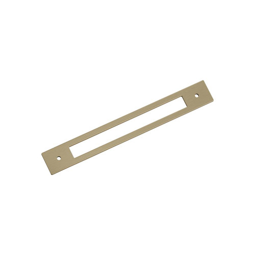 Amerock, Medora, 7 9/16" (192mm) Pull Backplate, Golden Champagne Amerock, Medora, 7 9/16" (192mm) Pull Backplate, Golden Champagne