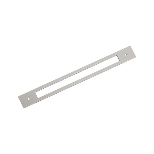 Amerock, Medora, 12" (305mm) Pull Backplate, Satin Nickel