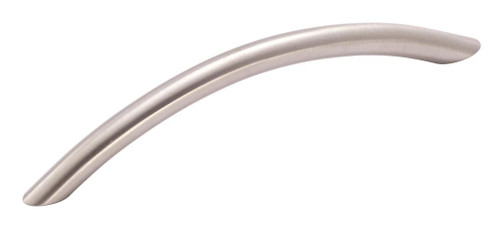 Amerock, Stainless Steel, 5 1/16" (128mm) Curved Pull, Stainless Steel Amerock, Stainless Steel, 5 1/16" (128mm) Curved Pull, Stainless Steel