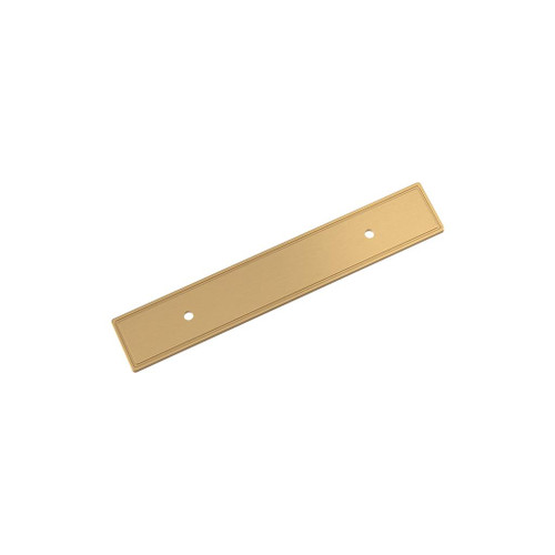 Amerock, Thoreau, 3 3/4" (96mm) Pull Backplate, Champagne Bronze Amerock, Thoreau, 3 3/4" (96mm) Pull Backplate, Champagne Bronze