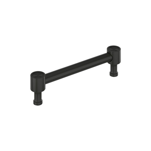 Amerock, Dupont Circle, 5 1/16" (128mm) Straight Pull, Matte Black