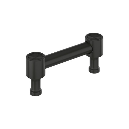 Amerock, Dupont Circle, 3" (76mm) Straight Pull, Matte Black
