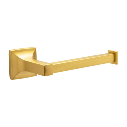 Belwith Hickory, Studio, Toilet Paper Holder, Brushed Golden Brass