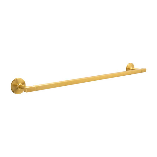 Belwith Hickory, Woodward, 26 3/16" Length Towel Bar, Brushed Golden Brass