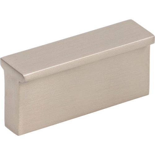 Elements, Brewer, 1 1/4" (32mm) Straight Pull, Satin Nickel