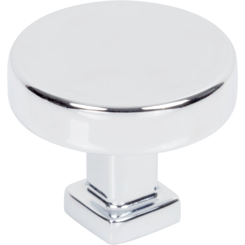 Jeffrey Alexander, Ogden, 1 3/8" Round Knob, Polished Chrome