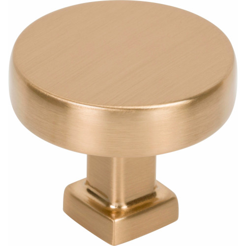 Jeffrey Alexander, Ogden, 1 3/8" Round Knob, Satin Bronze