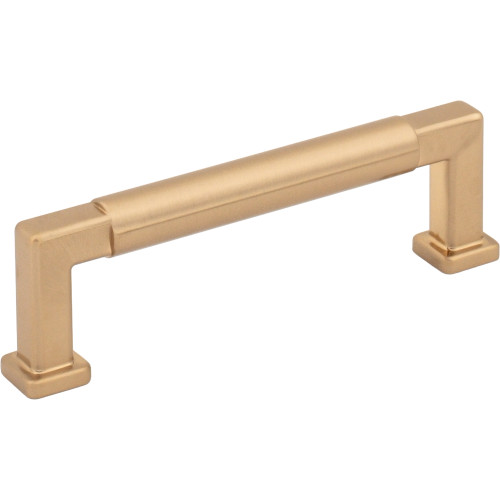 Jeffrey Alexander, Ogden, 3 3/4" (96mm) Straight Pull, Satin Bronze