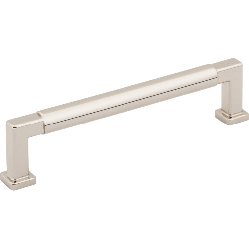 Jeffrey Alexander, Ogden, 5 1/16" (128mm) Straight Pull, Polished Nickel