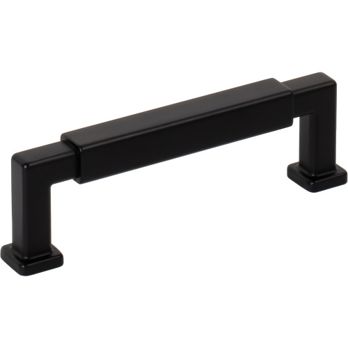 Jeffrey Alexander, Nash, 3 3/4" (96mm) Straight Pull, Matte Black