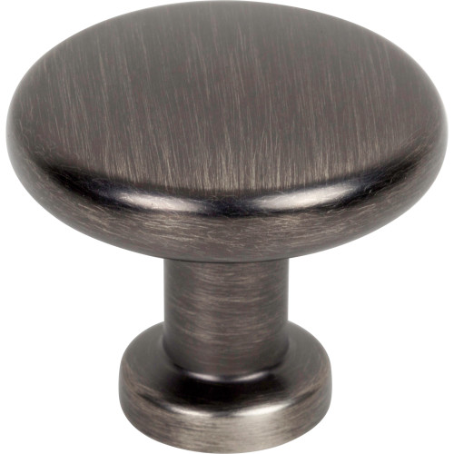 Jeffrey Alexander, Weser, 1 3/8" (35mm) Round Knob, Brushed Pewter