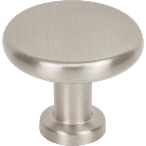 Jeffrey Alexander, Weser, 1 3/8" (35mm) Round Knob, Satin Nickel
