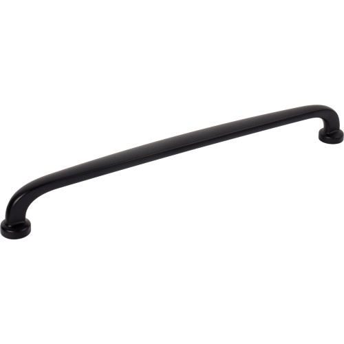 Jeffrey Alexander, Weser, 12" (305mm) Curved Appliance Pull, Matte Black