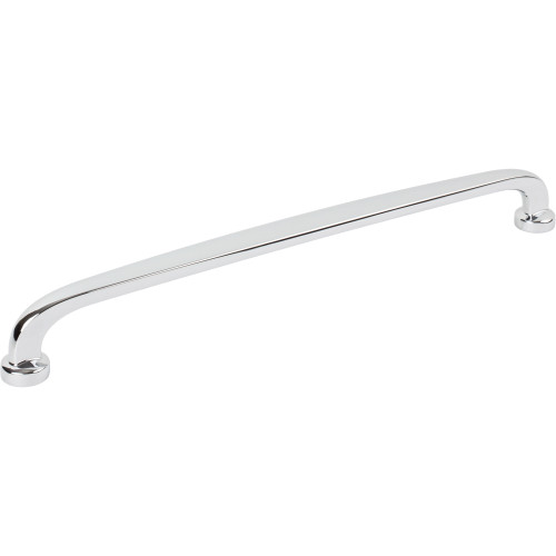 Jeffrey Alexander, Weser, 12" (305mm) Curved Appliance Pull, Polished Chrome