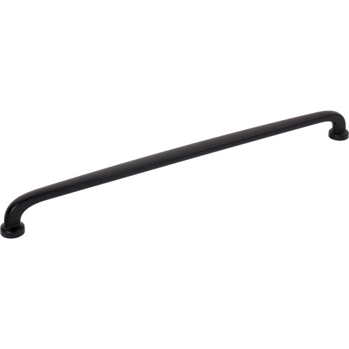 Jeffrey Alexander, Weser, 12" (305mm) Curved Pull, Matte Black