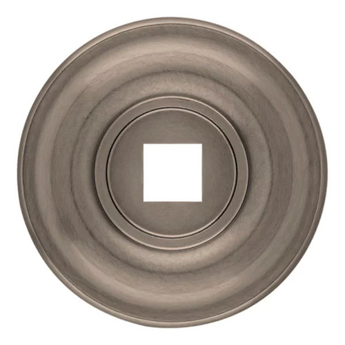 Baldwin, 1 1/2" Knob Backplate, Graphite Nickel