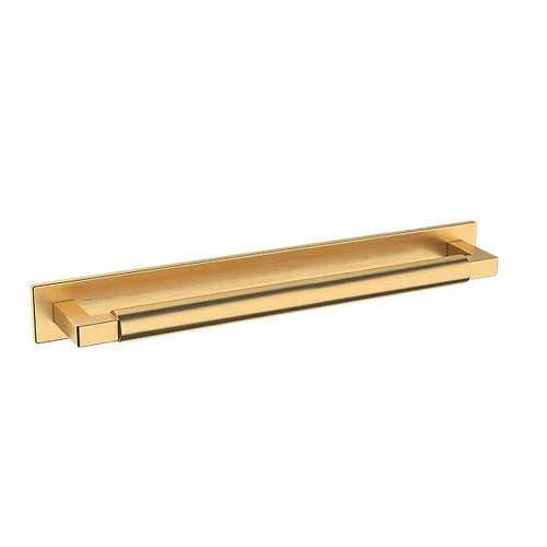 Baldwin, Contemporary, 10" Backplate, Satin Brass