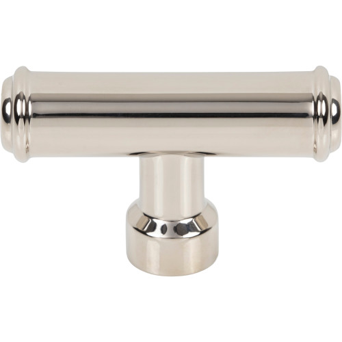 Top Knobs, Pemberton, Lavington, 2 1/4" T-Knob, Polished Nickel