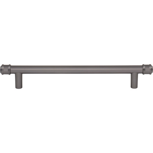 Top Knobs, Pemberton, Elland, 6 5/16" (160mm) Bar Pull, Ash Gray