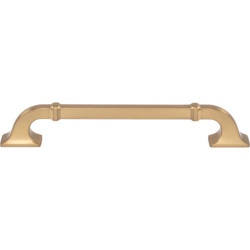 Top Knobs, Pemberton, Califon, 6 5/16" (160mm) Curved Pull, Honey Bronze