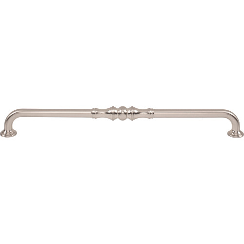 Top Knobs, Pemberton, Bayridge, 12" (305mm) Curved Pull, Brushed Satin Nickel