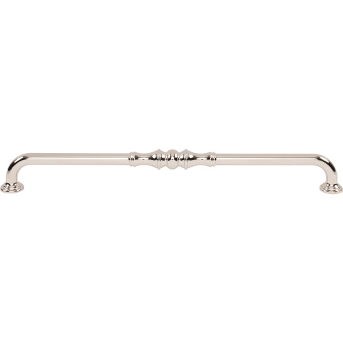 Top Knobs, Pemberton, Bayridge, 18" Curved Appliance Pull, Polished Nickel