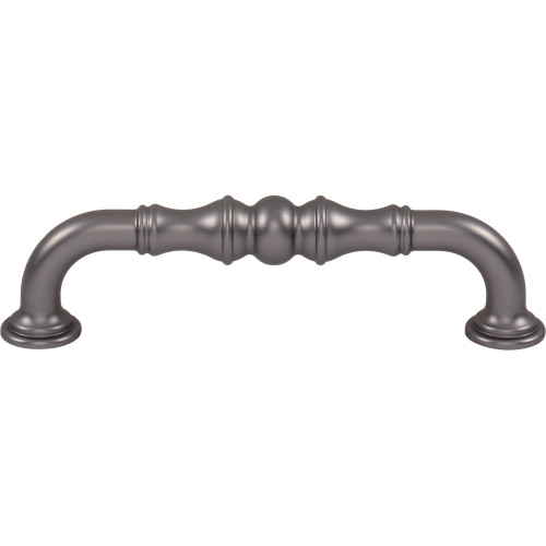Top Knobs, Pemberton, Bayridge, 5 1/16" (128mm) Curved Pull, Ash Gray