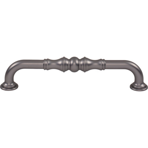Top Knobs, Pemberton, Bayridge, 6 5/16" (160mm) Curved Pull, Ash Gray