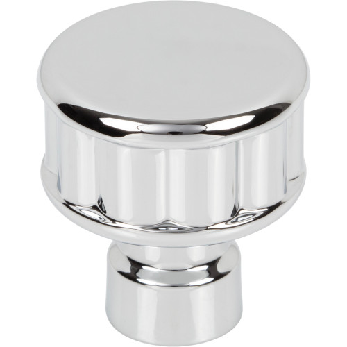 Top Knobs, Pemberton, Pemberton, 1 1/4" Round Knob, Polished Chrome