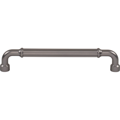 Top Knobs, Pemberton, Pemberton, 6 5/16" (160mm) Straight Pull, Ash Gray
