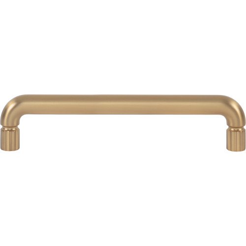 Atlas Homewares, Amplify, 5 1/16" (128mm) Curved Pull, Warm Brass