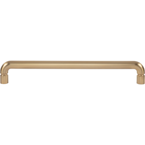 Atlas Homewares, Amplify, 12" (305mm) Curved Appliance Pull, Warm Brass