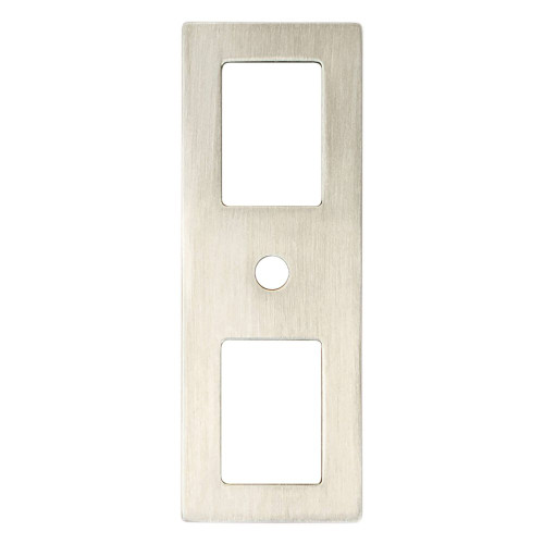 Berenson, Statler, 2 15/16" Knob Backplate Brushed Nickel