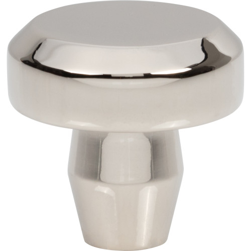 Atlas Homewares, Lannis, 1 1/4" (32mm) Round Knob, Polished Nickel