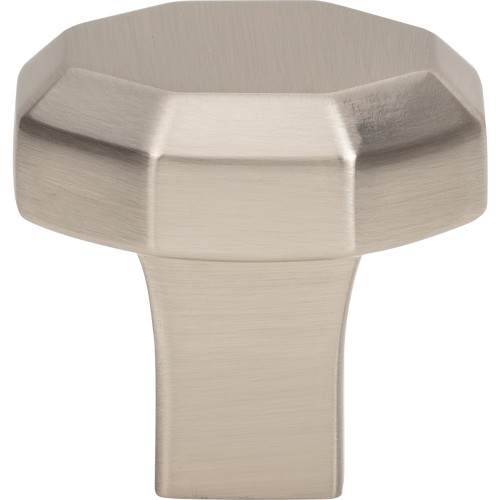 Atlas Homewares, Fielding, 1 1/4" (32mm) Round Knob, Brushed Nickel