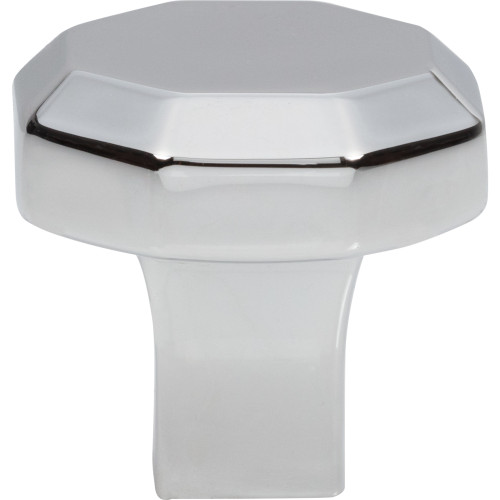 Atlas Homewares, Fielding, 1 1/4" (32mm) Round Knob, Polished Chrome